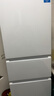 海尔（Haier）217升风冷无霜三开门多门家用小冰箱小型宿舍租房一级能效节能BCD-217WGHC3E9S9(白) 实拍图