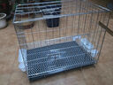 鸽子笼家用养殖笼鸽子配对笼超大号繁殖笼折叠配对笼带隔断繁殖笼 35*25*30cm带托盘（送饮水器） 晒单实拍图