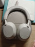 索尼（SONY）WH-1000XM5 头戴式无线降噪耳机 AI智能降噪 铂金银 实拍图
