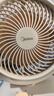美的（Midea）【小型风扇】轻音台式桌面空气循环扇家用柔风电风扇宿舍办公迷你台扇落地扇空调伴侣 GAF18AD 实拍图