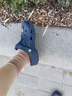 卡骆驰crocs洞洞鞋贝雅男鞋女鞋轻便耐磨一脚蹬拖鞋休闲鞋|10126 深蓝-410 39 (240mm) 实拍图