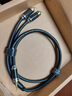 秋叶原（CHOSEAL） 3.5mm转双莲花头 石墨烯屏蔽 3.5转2RCA一分二公对公连接电脑电视手机音箱音频线0.5米 QS3568 实拍图