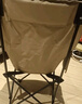 梦忆笙折叠加高户外折叠椅露营椅子便携式便携钓鱼野餐躺椅写生 卡其色【升级高背+可三挡调节】 实拍图