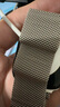 BHO苹果手表表带适用apple watch s10/s9/se/ultra2米兰尼斯表带iwatch s8/7/6/5/4金属不锈钢表带 实拍图