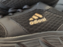 品牌断码25春季新款男鞋防滑软底跑步鞋轻便运动鞋旅游鞋休闲鞋 AD5566黑金 42 实拍图