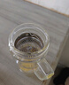 富光双层玻璃杯支持团购定制泡茶杯办公杯带把 大容量男女水杯子580ML 实拍图