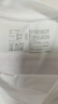 无印良品（MUJI）女式 天竺编织圆领短袖T恤上衣打底衫女款内搭多巴胺女装 白色BB2P6C4S L (165/88A) 实拍图