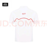 JOY&DOGA“35711”梦想系列文化衫 夏季T恤短袖翻领 白色POLO XL 实拍图