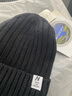 Naturehike挪客羊毛针织帽子保暖抓绒帽冷帽毛线帽加绒登山户外运动帽 曜石黑 / F 实拍图