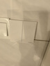 施耐德电气 四开单控开关面板 86型墙壁电源开关插座面板 皓呈系列 奶油白色 实拍图