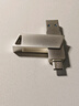 爱国者（aigo）128GB  Type-C USB3.2 手机U盘 U351高速读写款银色双接口手机电脑用 新升级读速高达220MB/S 实拍图