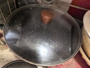阎铁匠章丘小铁锅奶锅炒锅炒菜锅一人食平底无涂层家用熟铁锅电磁炉26cm 实拍图