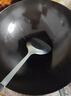 舌尖上的匠人传统老式铁锅不粘锅无涂层家用炒菜锅适用燃气灶煤气灶专用炒锅 34cm无盖（适合6-9人使用） 实拍图