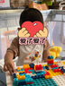星涯优品儿童玩具积木桌大颗粒多功能游戏学习桌拼装男女孩3-6岁生日礼物 实拍图