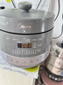 美的（Midea）【国家补贴】0涂层精钢厚釜电压力锅5L双胆全自动智能预约家用煲汤煮饭电饭煲C5856G高压锅4-6人 实拍图