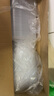 特美居（temeiju）一次性饭盒长方形透明塑料快餐盒加厚带盖打包盒餐具50套装1000型 实拍图