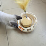 HELLOJOY猫玩具猫咪自嗨解闷神器转盘逗猫棒猫猫冻干漏食球小猫用品不倒翁 实拍图
