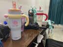 BABLOV花伴森保温杯女士大容量学生陶瓷内胆茶水分离吸管水杯子1250ml 实拍图