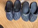crocs卡骆驰洞洞鞋贝雅男鞋女鞋轻便耐磨一脚蹬拖鞋休闲鞋|10126 深蓝-410 44 (280mm) 实拍图