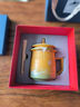 心去處故宫文创陶瓷茶杯礼盒送男士领导老师长辈爸爸生日礼物乔迁伴手礼 仙鹤呈祥青黄办公杯+线香-礼盒装 实用送同事朋友退休离职礼物 实拍图