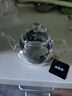 美斯尼 茶壶玻璃泡茶壶加厚玻璃耐热茶具带过滤网功夫茶具 600毫升 实拍图