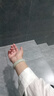 樱优高端冰种青白玉手镯女款圆条细款和田玉晴水镯子精品珠宝玉石翡翠 56-57一般110斤左右 实拍图