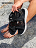 斯凯奇（Skechers）凉鞋男士夏季厚底休闲鞋软底外穿透气运动凉拖鞋237286 实拍图