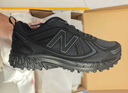 NEW BALANCE NB410官方男鞋女鞋情侣网鞋越野户外鞋复古潮流百搭休闲运动鞋 黑色 宽鞋楦2E MT410CK5 40 (脚长25cm) 实拍图