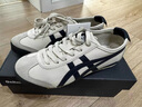 Onitsuka Tiger鬼塚虎经典男女鞋复古运动休闲鞋MEXICO 66™ 米灰色/藏青色 45 实拍图