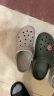 卡骆驰crocs洞洞鞋贝雅男鞋女鞋轻便耐磨一脚蹬拖鞋休闲鞋|10126 卵石色-2V3 44 (280mm) 实拍图