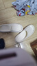名创优品（MINISO）家居拖鞋男女情侣家用舒适浴室防滑防臭凉拖鞋夏 珍珠白  44-45 实拍图