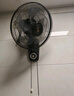 钻石牌（DIAMOND）壁扇壁挂风扇挂壁式电风扇家用客厅餐厅墙壁挂扇摇头挂式电扇工业大风力风扇 20英寸牛角叶遥控【升级电机】 实拍图