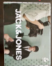 杰克·琼斯（JACK&JONES）夏季新款男装撞色斜纹半袖上衣直筒版圆领短袖T恤 224101060深绿 L 180 实拍图