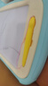 欣格超大号儿童磁性画板玩具加大加宽3-6岁男孩女孩DIY绘画涂鸦板婴儿可擦写可珠算写字板宝宝生日礼物 绿色 实拍图