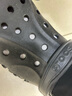 卡骆驰crocs洞洞鞋贝雅男鞋女鞋轻便耐磨一脚蹬拖鞋休闲鞋|10126 黑色-001 41 /42(260mm) 实拍图