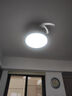 美的（Midea）风扇灯餐厅吊扇灯led卧室灯隐形扇叶遥控三防灯具熟睡风包安装 实拍图