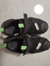 探路者（TOREAD）专款 儿童凉鞋男女中大童鞋夏季款防滑包头沙滩鞋子 黑色绿色 38 实拍图