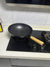 美厨（maxcook）不粘炒锅 精铁带盖带木铲32cm 不粘涂层 燃气电磁炉通用MCC559 实拍图