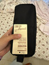 无印良品 MUJI 锦纶笔袋 文具盒文具袋简约立体 铅笔盒 大容量尼龙收纳 黑色 宽19*高８*厚6.5cm 实拍图