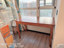 上林春天实木书桌电脑桌家用桌子学习桌 胡桃色 1.2m单桌 SZ3-03 实拍图