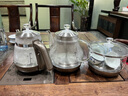 容声（RONGSHENG）全自动上水电热水壶泡茶专用茶台烧水壶烧水煮茶控温一体机功夫茶具套装316不锈钢电热水壶烧水器 0.8L 三壶上水三件套|双壶316钢(37*20 实拍图