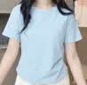 森马（Semir）短袖t恤女短款合体显瘦正肩内搭26夏凉感修身打底衫109326100001 实拍图