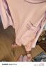 猫人儿童睡衣莫代尔女童七分袖套装夏季中大童家居服 丁香紫  160  晒单实拍图