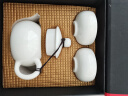 苏氏陶瓷（SUSHI CERAMICS）茶具套装德化白瓷一壶两杯功夫茶杯礼盒装 实拍图