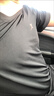 特步运动t恤短袖男夏装新款跑步速干衣薄款训练服半袖简约上衣polo衫 【综合训练】正黑色0146 L 175 实拍图
