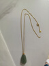 周六福18K金项链女肖邦链彩金项链素链生日礼物 黄18K约1.6g-47cm 实拍图