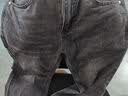 真维斯（Jeanswest）牛仔裤男秋冬季2026新款天丝舒适修身直筒高端潮牌休闲裤子男 黑灰【天丝常规】 28 码(2尺1) 【建议90-100斤】 实拍图