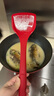 乐扣乐扣（LOCK&LOCK）硅胶锅铲平底锅铲子煎锅炒菜厨具不伤锅锅铲红色 实拍图