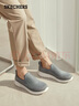 斯凯奇（Skechers）父亲节礼物男鞋夏季一脚蹬健步鞋软底透气网面休闲运动鞋54626 实拍图