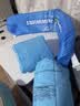 成人儿童游泳圈游泳装备全套神器浮力衣水袖大人初学者手臂圈腰带 小号蓝（腰带+臂圈）适合28-58斤 实拍图